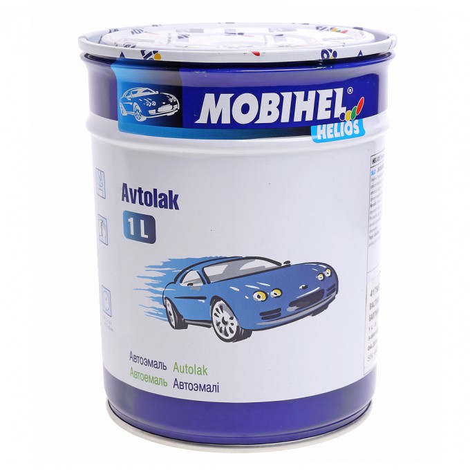 Краска баклажан 1л Helios MOBIHEL 107 MOBIHEL 107MOBIHEL