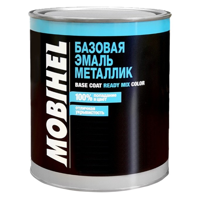 MOBIHEL _Краска банка 129 Виктория 1л металлик MOBIHEL 1шт 41977502